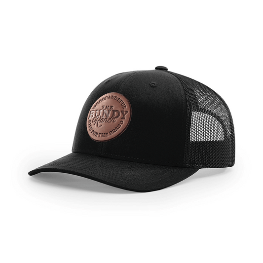 W&S Seal Leather Stamp Hat